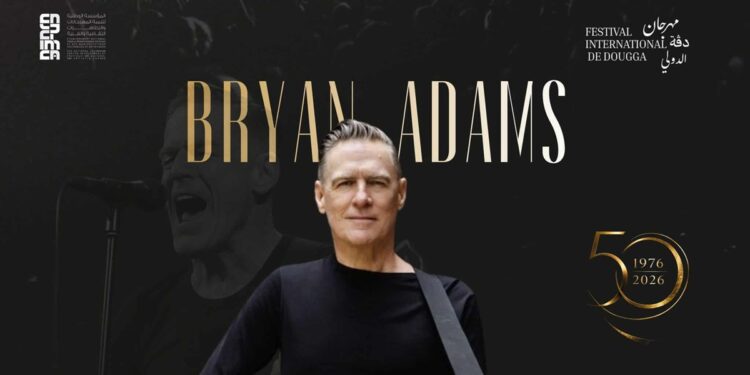 Bryan Adams au festival international de Dougga