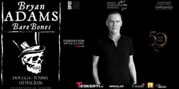 Les détails sur le concert de Bryan Adams en Tunisie