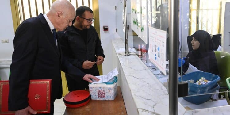 Kais Saied portefeuille