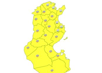 Perturbations météorologiques : Tous les gouvernorats placés en vigilance jaune