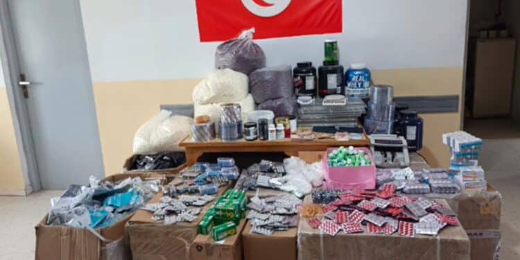 Coup de filet historique à l’Ariana : 10 millions de comprimés stupéfiants saisis avant leur mise en circulation