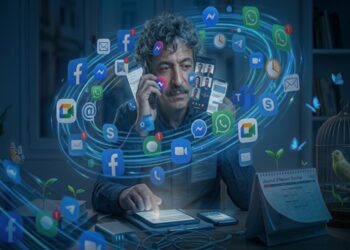 Chronique d’une journée sous perfusion numérique