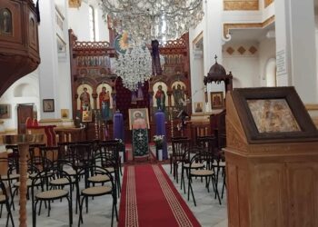 Snapshot - Tunis : L'église grecque prépare Pâques