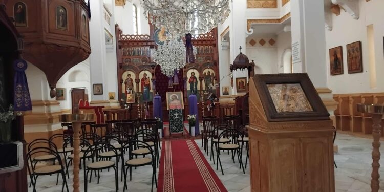 Snapshot - Tunis : L'église grecque prépare Pâques