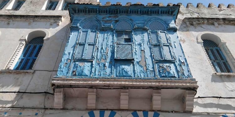 Snapshot - Tunis : Les façades fanées de la rue Boukhris
