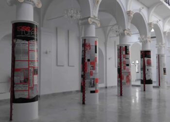 Snapshot : L'espace Sainte-Croix aux couleurs du Corriere di Tunisi