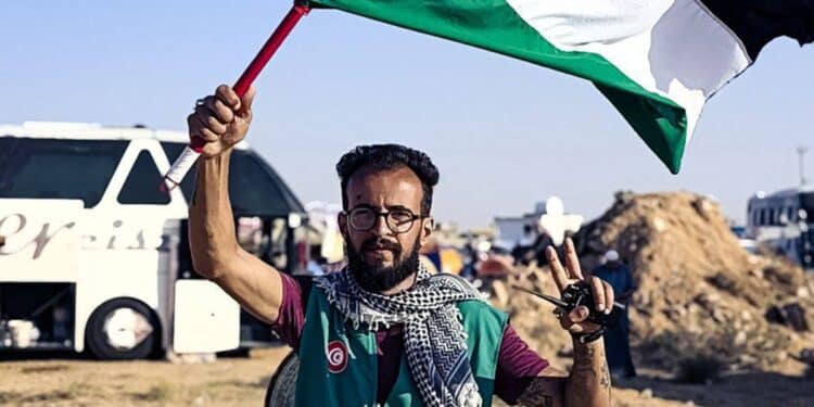 Sept mois de prison pour Ghassen Boughdiri, membre du comité de pilotage de la flottille « Soumoud »