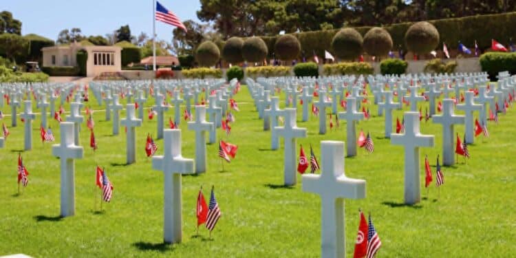Carthage : Le cimetière militaire US accueille la célébration de Memorial Day