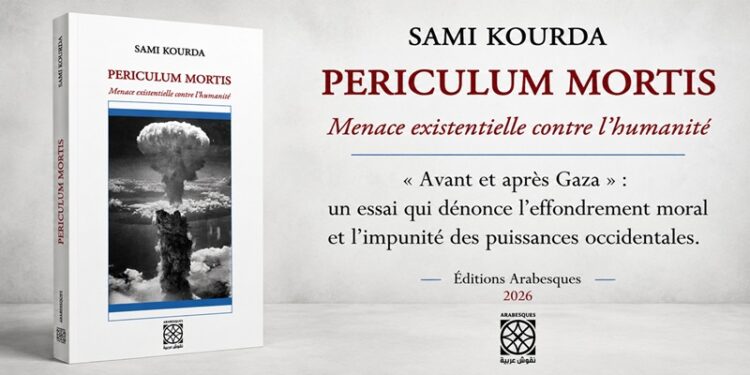 Gaza comme point de rupture : le Tunisois Sami Kourda publie "Periculum Mortis" aux éditions Arabesques