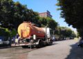Snapshot : Est-ce la bonne heure pour arroser l'avenue Bourguiba ?