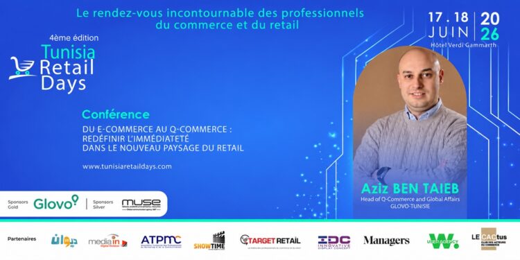 Q-Commerce en Tunisie : Glovo appelle l’industrie du retail à accélérer, lors des Tunisia Retail Days 2026
