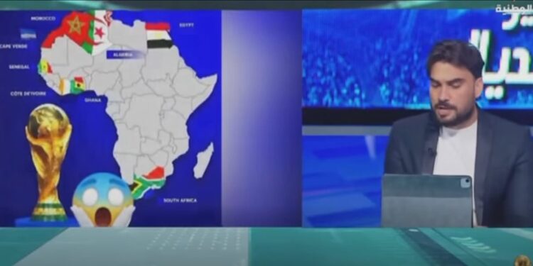 Carte erronée de l’Algérie : La bourde qui met Watania Sports dans l’embarras
