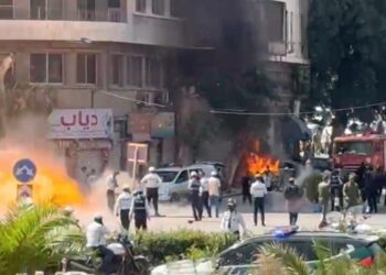 Deux explosions à Damas pendant la visite d’Emmanuel Macron en Syrie : 18 blessés