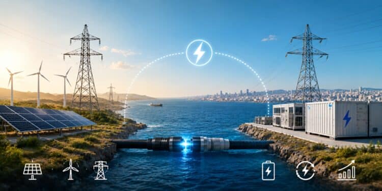 Interconnexions électriques entre le Maroc et l'Europe : des projets ambitieux encore à différents stades d'avancement.