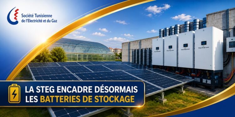 Coupures d'électricité : la STEG publie un référentiel pour les batteries de stockage