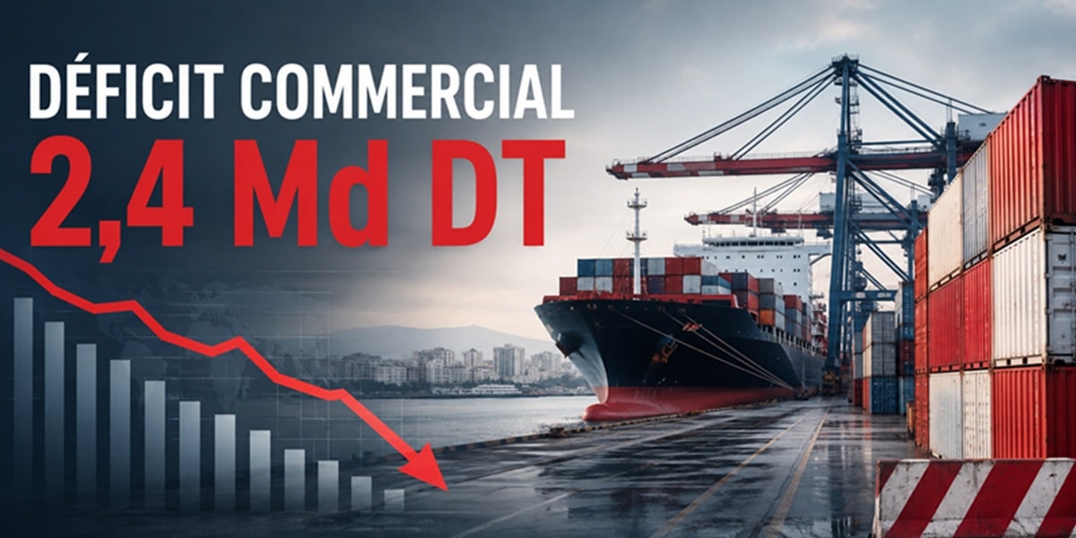 The trade deficit grew by 2.4 billion dinars in a single month