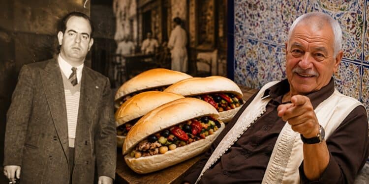 Manino (&agrave; gauche) et Hattab, deux figures embl&eacute;matiques de la street food du Passage &agrave; Tunis, dont les enseignes perp&eacute;tuent aujourd&rsquo;hui encore la tradition