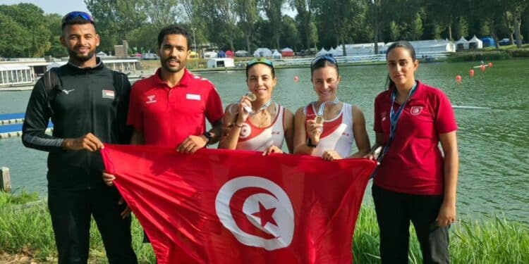 Mondiaux d&rsquo;aviron : Krimi et Dhaouadi d&eacute;crochent le bronze &agrave; Amsterdam