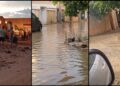 Images des fortes pluies qui ont touch&eacute; plusieurs r&eacute;gions tunisiennes le 21 ao&ucirc;t 2026, notamment &agrave; Kasserine. Des rues ont &eacute;t&eacute; inond&eacute;es et d&rsquo;importants ruissellements ont &eacute;t&eacute; observ&eacute;s.
Cr&eacute;dit : Observatoire tunisien de la m&eacute;t&eacute;o et du climat / Montage Webdo