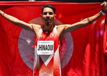 JM Tarente : Jhinaoui en argent sur 5000 m, la Tunisie porte son bilan &agrave; 23 m&eacute;dailles