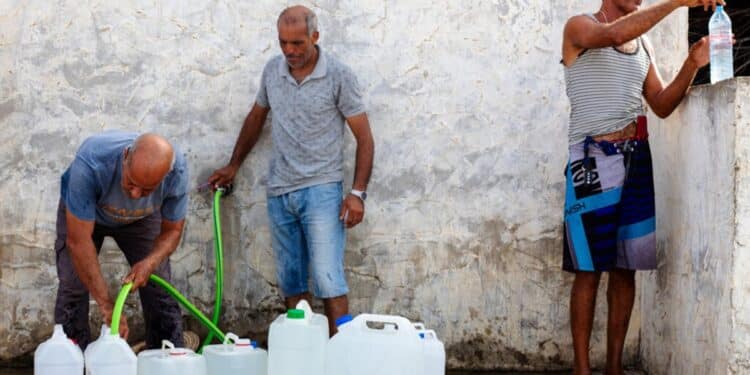 eau crise Tunisie