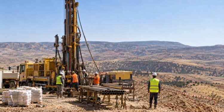 Illustration du projet phosphatier Gasaat, d&eacute;velopp&eacute; par PhosCo dans le Centre-Ouest tunisien.