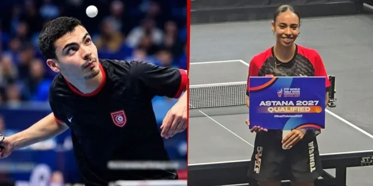 Tunisian Table Tennis Stars Qualify for 2027 World Championships