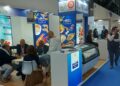 Le pavillon tunisien au Salon international Conxemar &agrave; Vigo, en Espagne.