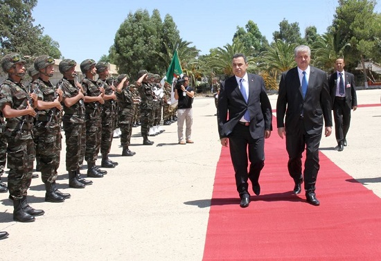 Mehdi Jomaa en Algerie (credit photo - presidence du gouvernement)