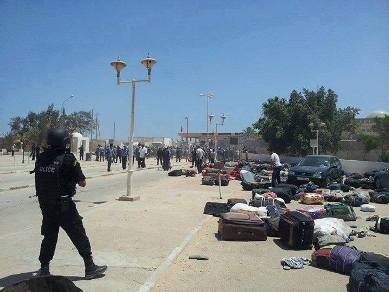 Tension à Ras Jdir Crédit photo Bechir Ayeb