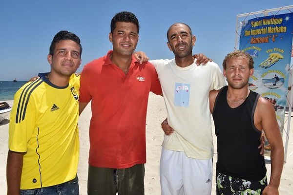 Beach-workers