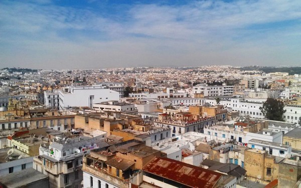 Tunis depuis l'hôtel el Hana (Photo : Lobna Abdennebi)