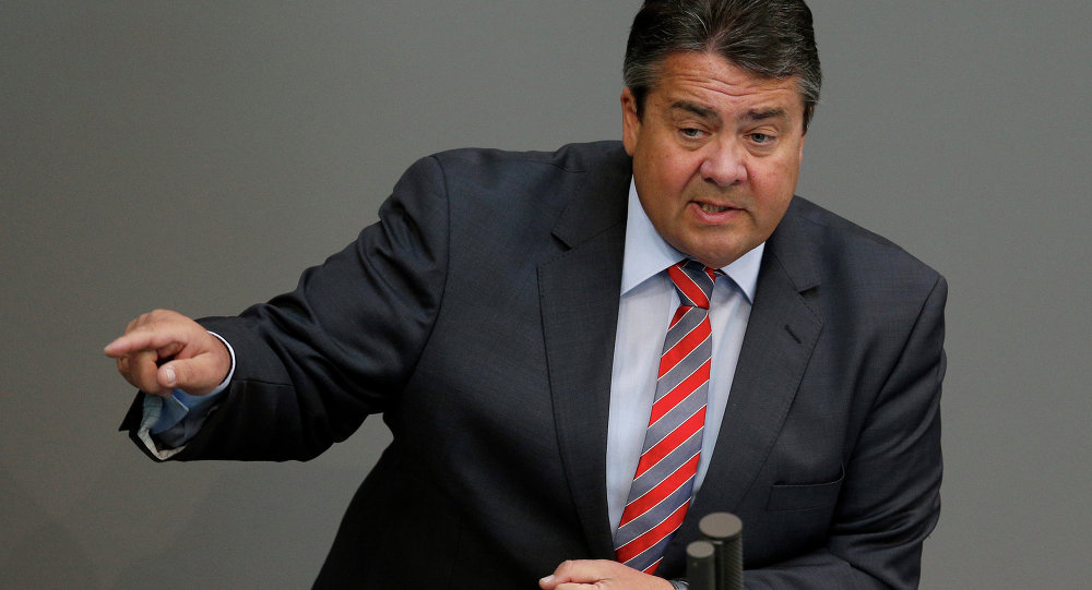 Sirmar Gabriel, ministre allemand des Affaires Etrangères (photo - Sputnik International)