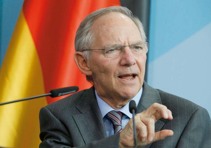 Wolfgang Shauble, ministre fédéral allemand des Finances