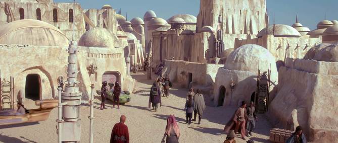 Scène de Star Wars tournée en Tunisie