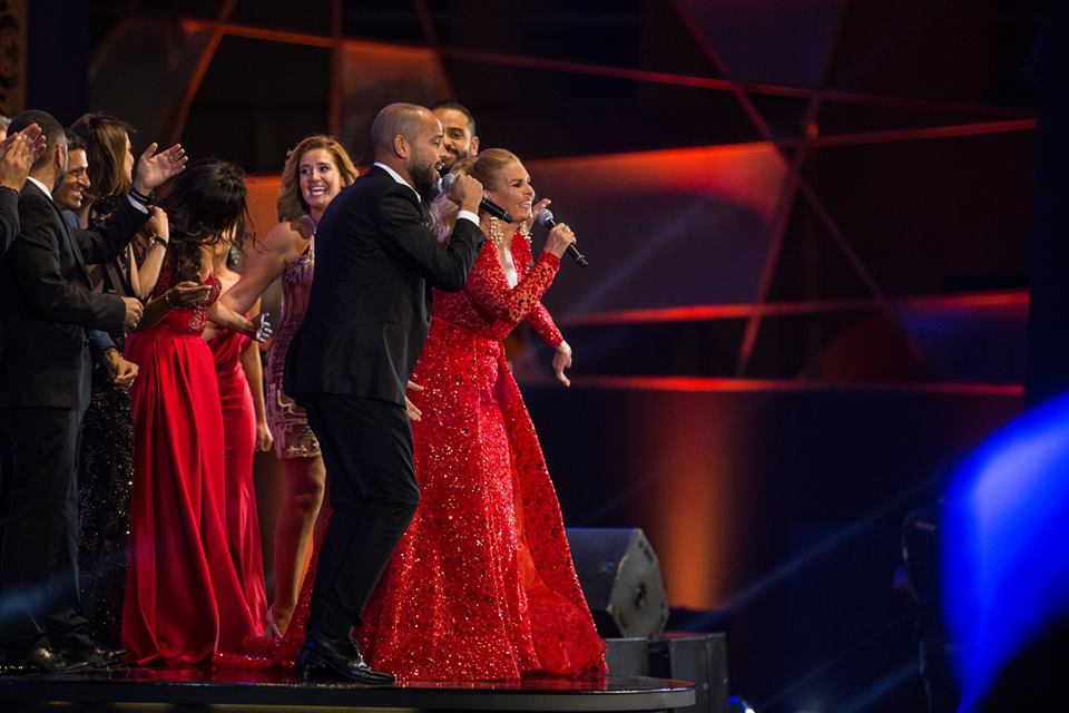 Cérémonie de clôture du GFF - Abu, Youssra er d'autres stars égyptiennes chantent 3 Daqat