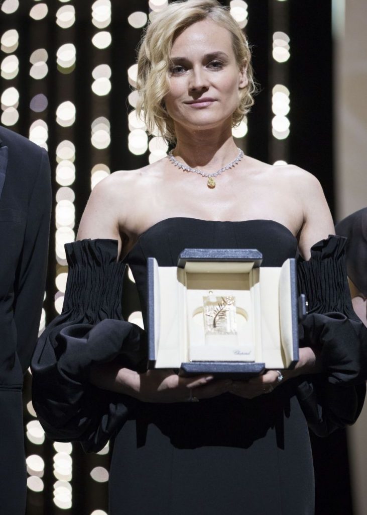 Diane Kruger remporte le prix d'interprétation féminine pour son role de Katja dans In The Fade