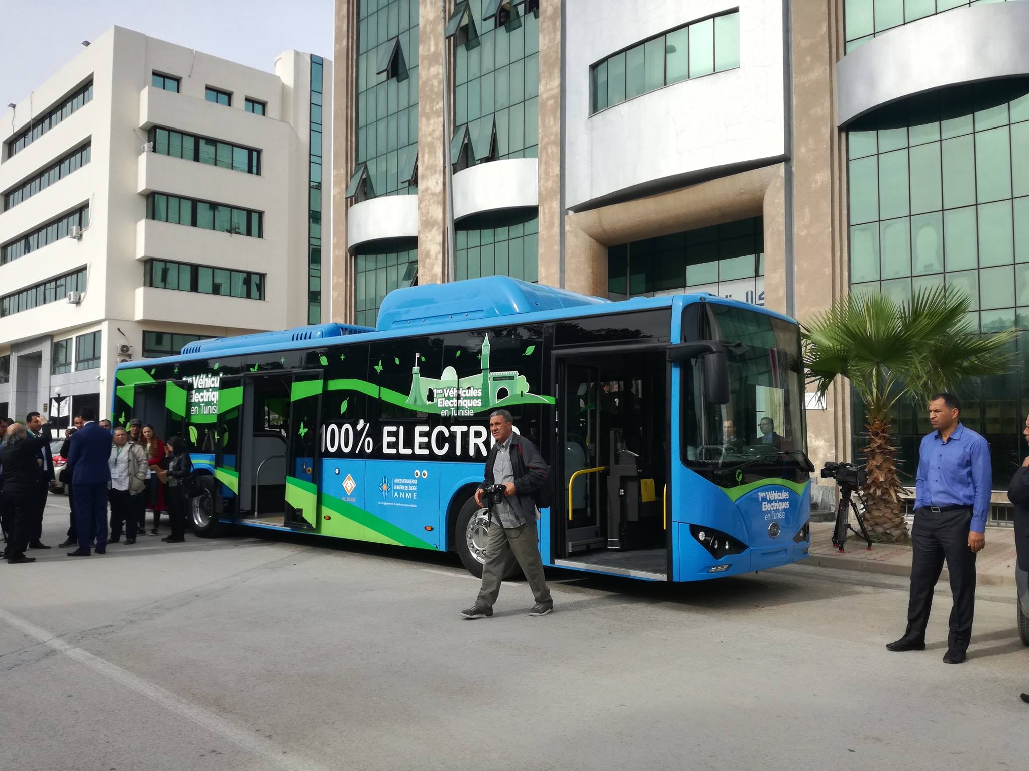 Le premier bus 100 électrique débarque en Tunisie