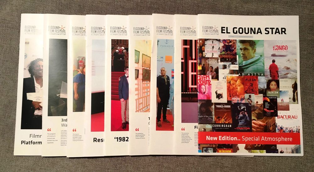 GFF 2019 - Les neufs numéros du Bulletin quotidien du festival.