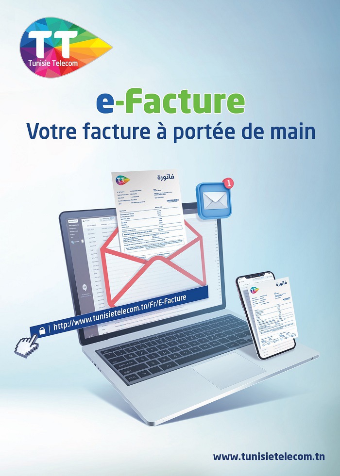 Pourquoi s'inscrire au service Efacture de Tunisie Telecom